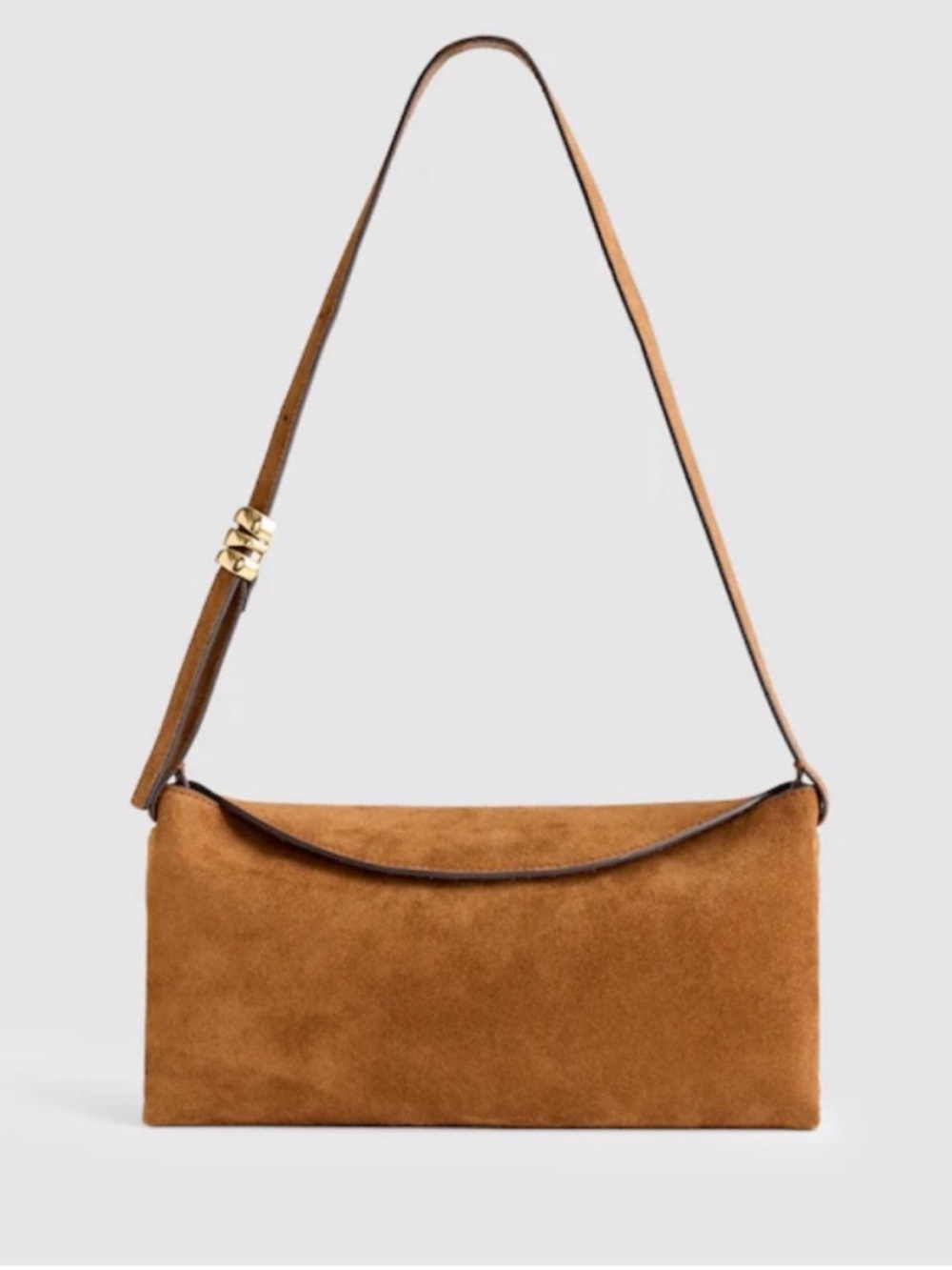 New • Madewell suede chestnut date night bag